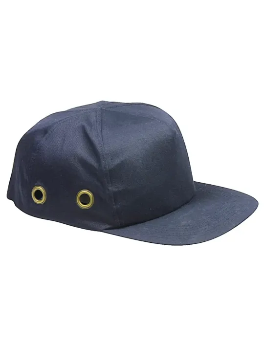 Gorra antigolpes 11800 - Algodón - Azul marino