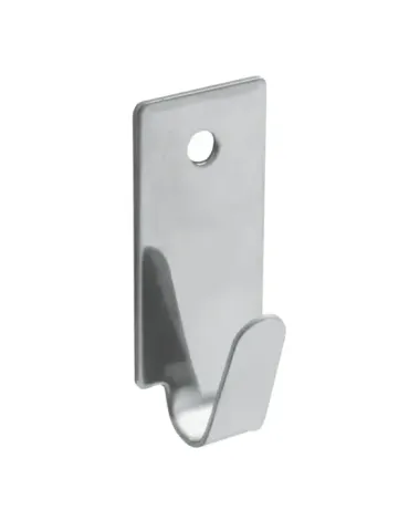 Colgador adhesivo 213 - 15 x 35 mm - Acero inoxidable - Inoxidable