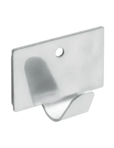 Colgador adhesivo 214 - 40 x 30 mm - Acero inoxidable - Inoxidable