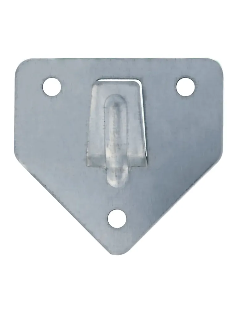 Colgador extintor 1 - 69 x 64,5 x 6,5 mm - Acero - Zincado