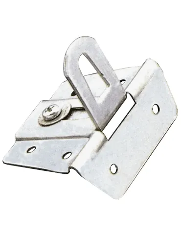 Colgador mueble 4 - 64 x 47 mm - Acero - Zincado