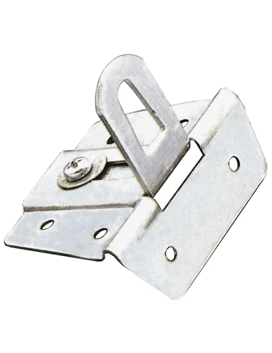 Colgador mueble 4 - 64 x 47 mm - Acero - Zincado
