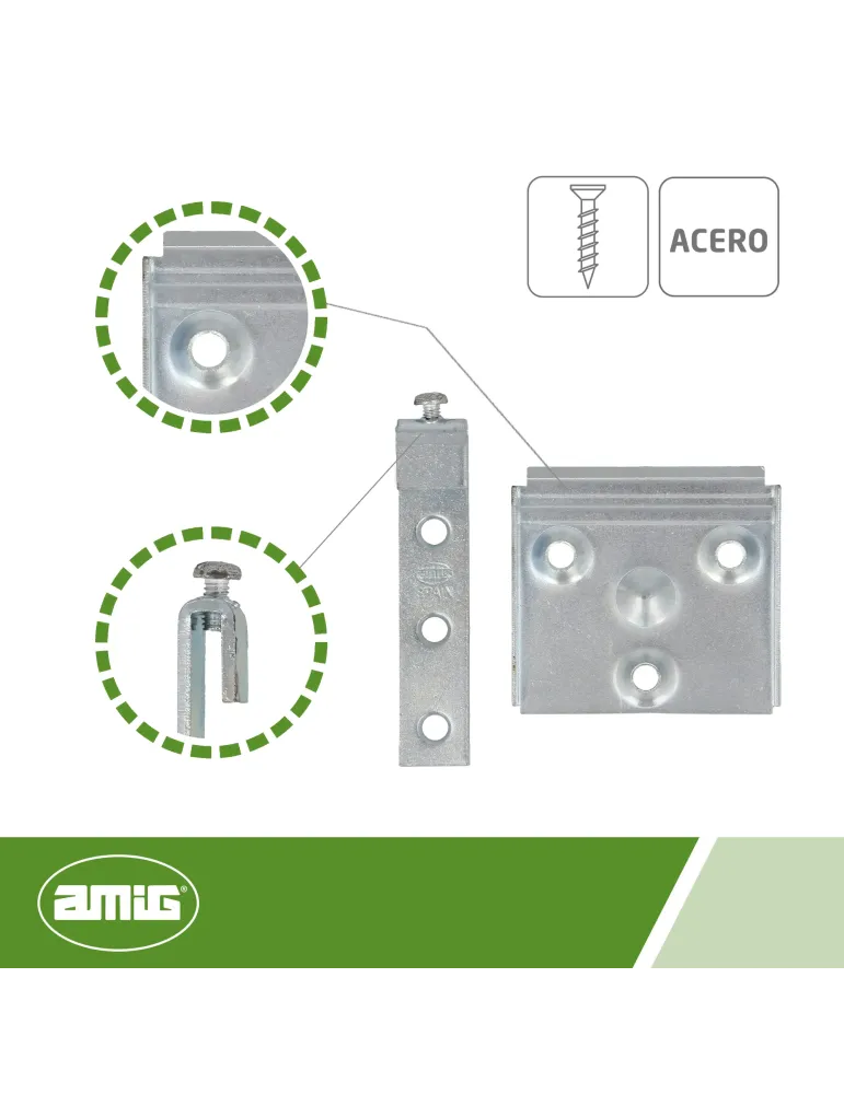 Colgador mueble 5 - Acero - Zincado