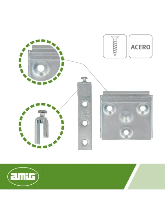 Colgador mueble 5 - Acero - Zincado
