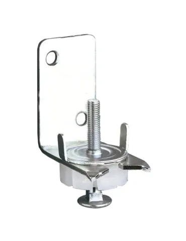 Colgador mueble 7 - 58 x 36 mm - Acero - Zincado