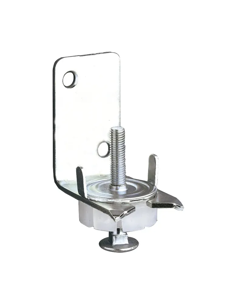 Colgador mueble 7 - 58 x 36 mm - Acero - Zincado