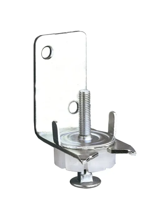 Colgador mueble 7 - 58 x 36 mm - Acero - Zincado