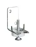 Colgador mueble 7 - 58 x 36 mm - Acero - Zincado
