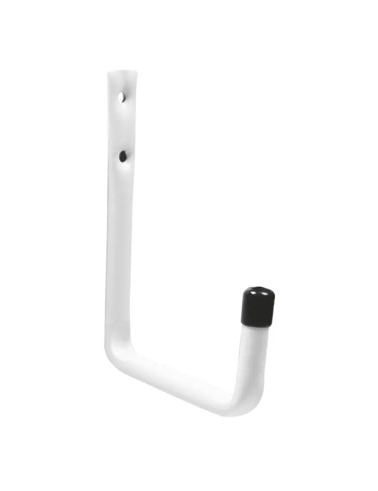 Colgador multiuso 755 - Ø12 x 145 mm - Acero - Blanco