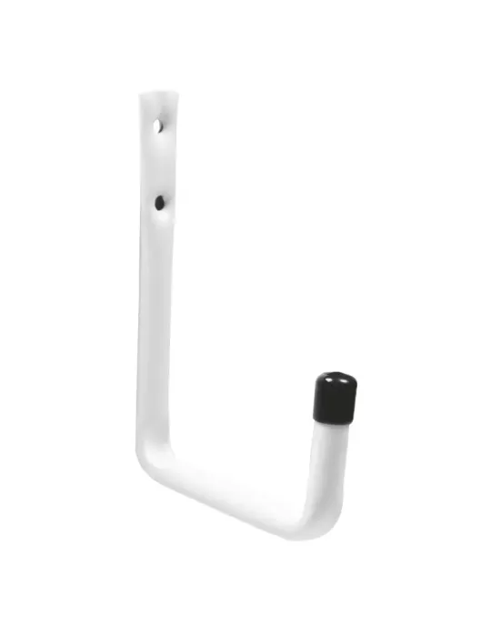 Colgador multiuso 755 - Ø12 x 145 mm - Acero - Blanco