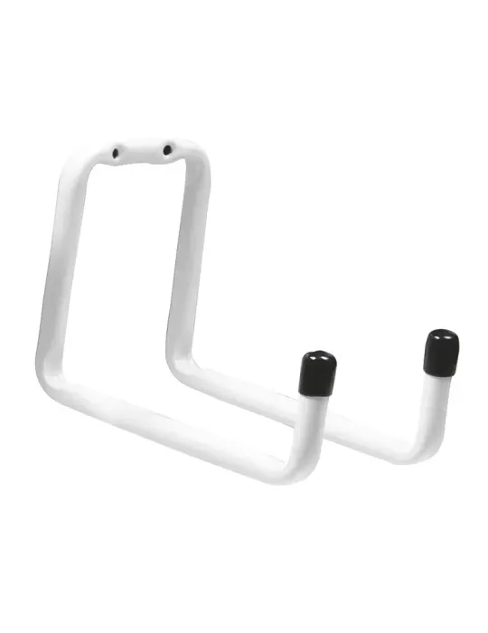 Colgador multiuso 757 - Ø12 x 175 mm - Acero - Blanco