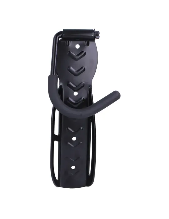 Colgador pared bicicleta 779 - 255 x 78 mm - Acero - Negro