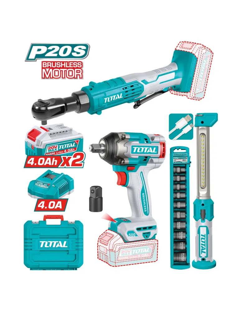 Combo impacto / Llave carraca TOSLI250981E
