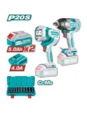 Combo llave de impacto / Foco a batería TOSLI241181E - 20 V