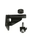 Soporte 2917 - 52 x 50 x 35 mm - Acero - Negro - Izquierda