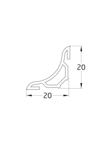 Conector 2 vías PVC Mod. 253C 2