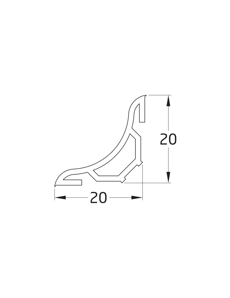 Conector 2 vías PVC Mod. 253C