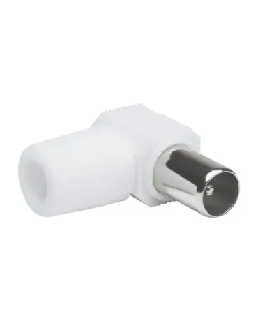 Conector TV 3112 - 9,5 mm - Poliestireno - Blanco 2