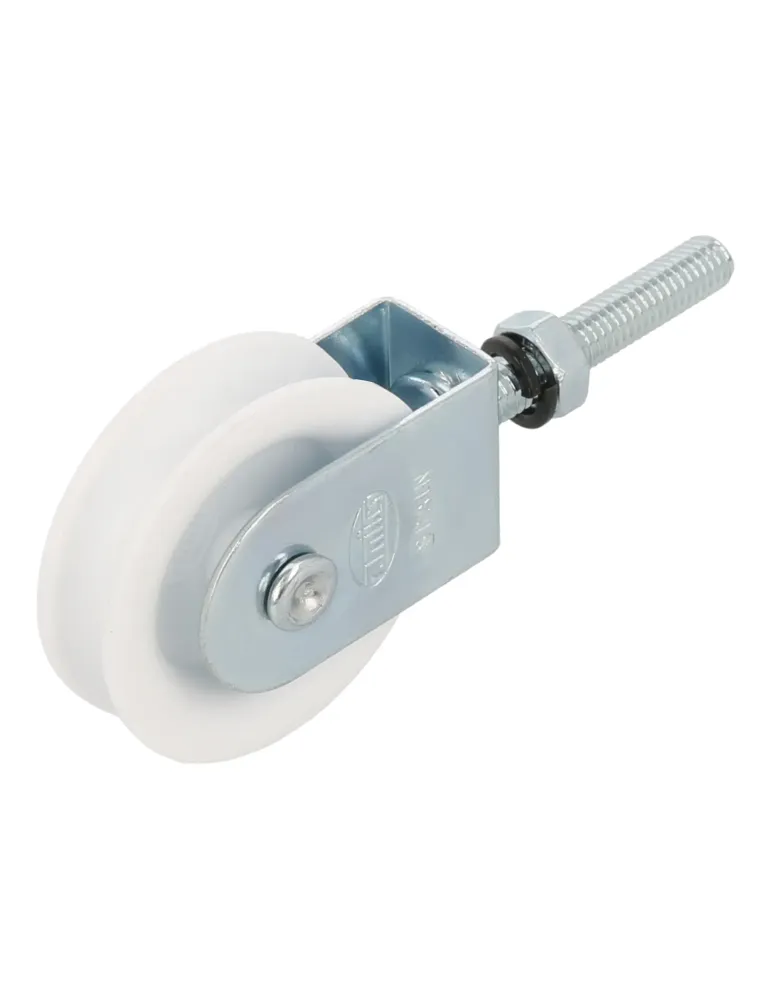 Polea plástico 101 - M6 x 35 mm - Acero - Zincado