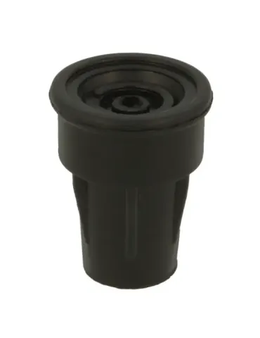 Contera muleta 657 - Ø18 mm - Goma - Negro 2