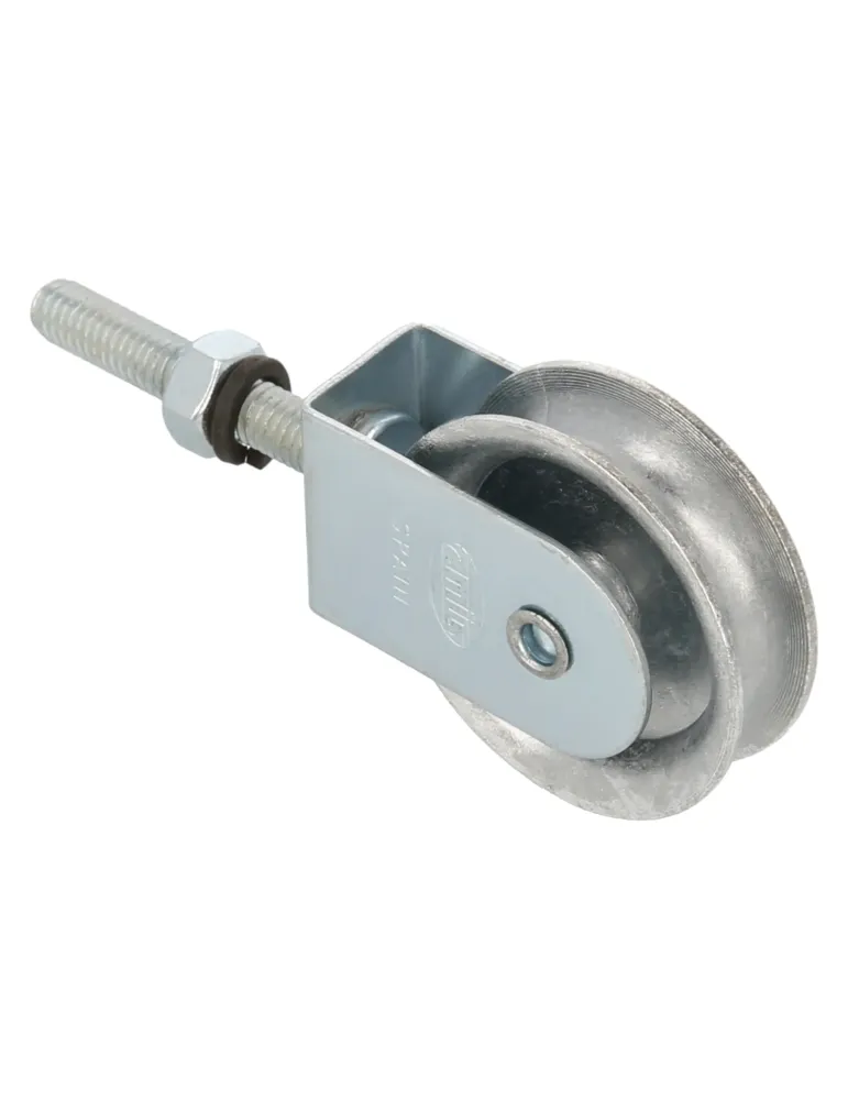 Polea metálica 103 - M6 x 35 mm - Acero - Zincado