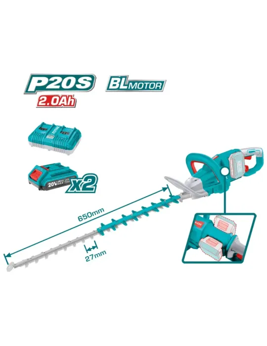 Cortasetos Brushless a batería THTLI400282 - 40 V