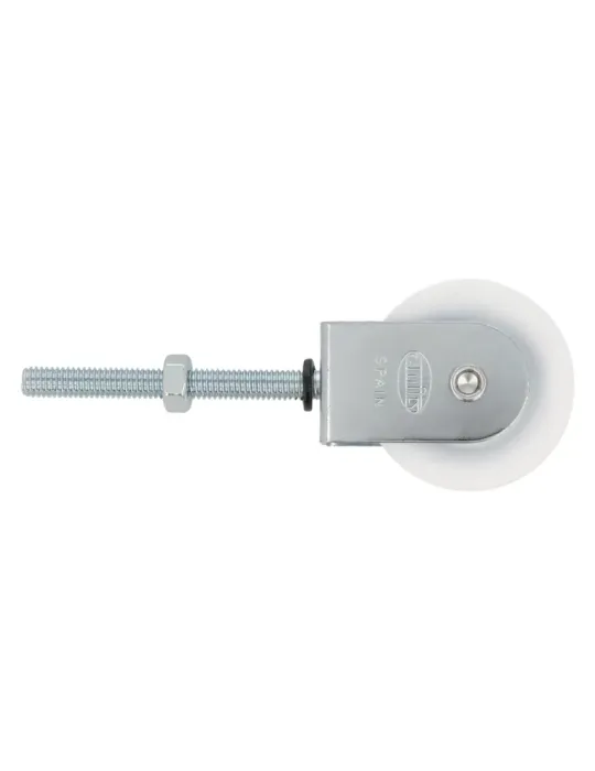 Polea plástico 111 - M6 x 55 mm - Acero - Zincado