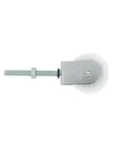 Polea plástico 111 - M6 x 55 mm - Acero - Zincado