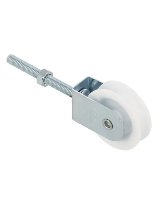 Polea plástico 111 - M6 x 55 mm - Acero - Zincado