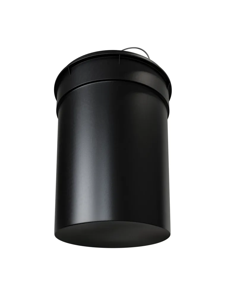 Cubo de acero inoxidable con pedal LINEA - Ø168 x 255 mm - Acero inoxidable - Brillo