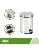 Cubo de acero inoxidable con pedal Mod. BAKO