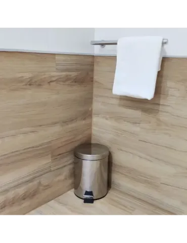 Cubo de acero inoxidable con pedal Mod. BAKO 2