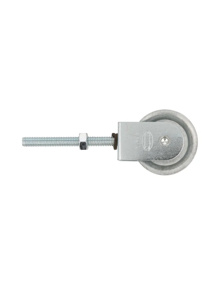 Polea metálica 113 - M6 x 55 mm - Acero - Zincado