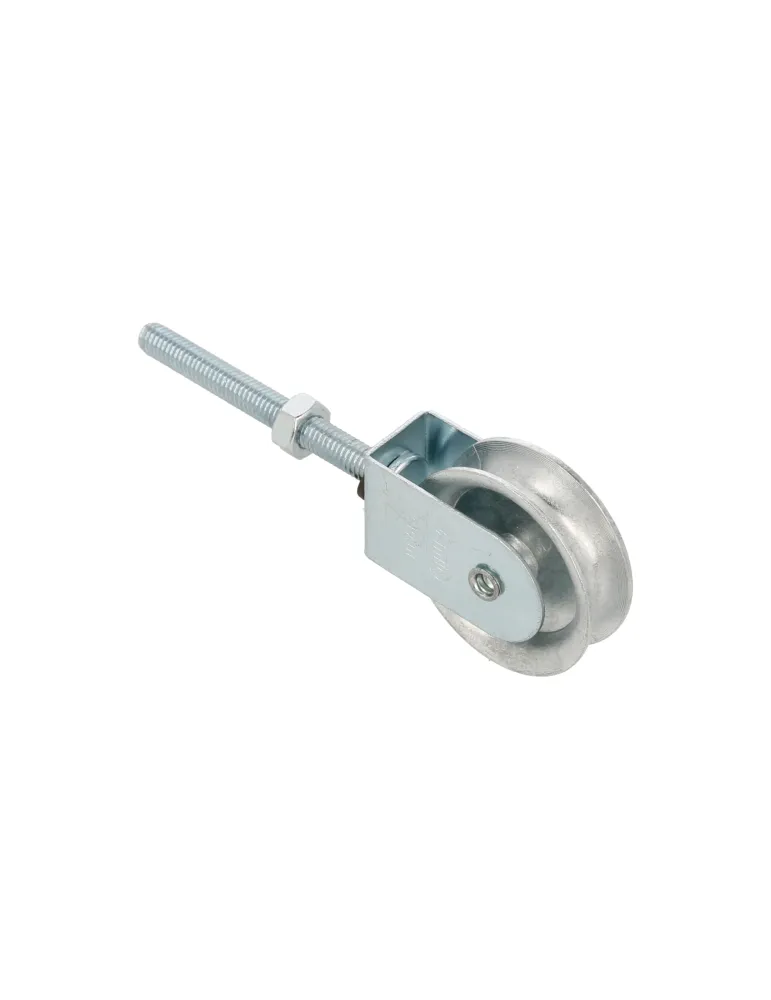 Polea metálica 113 - M6 x 55 mm - Acero - Zincado