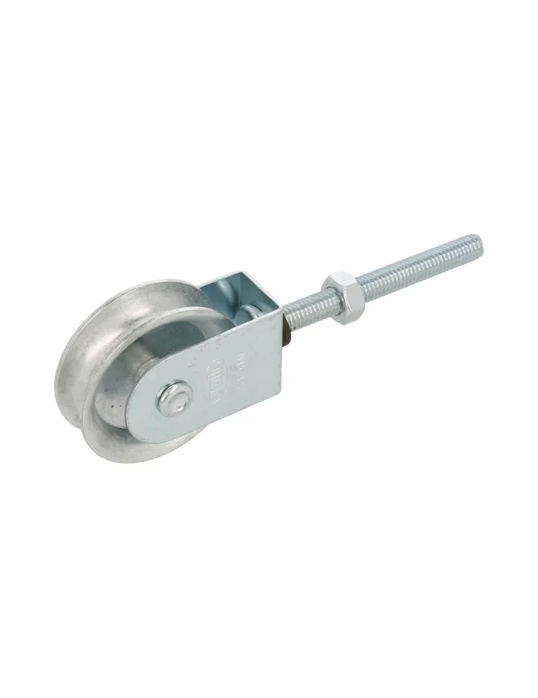 Polea metálica 113 - M6 x 55 mm - Acero - Zincado