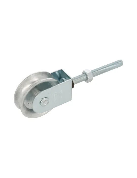 Polea metálica 113 - M6 x 55 mm - Acero - Zincado