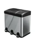Cubo de reciclaje triple con pedal Mod. RECIK3