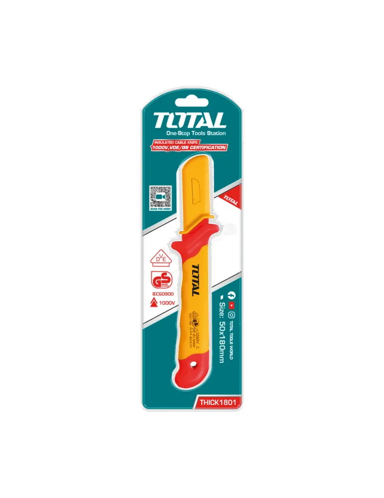 Cuchillo aislado pelacables THICK1801 - 180 mm
