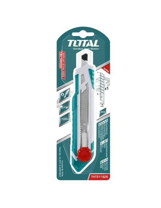 Cutter THT511826 - 18 x 100 mm - Guía plástico