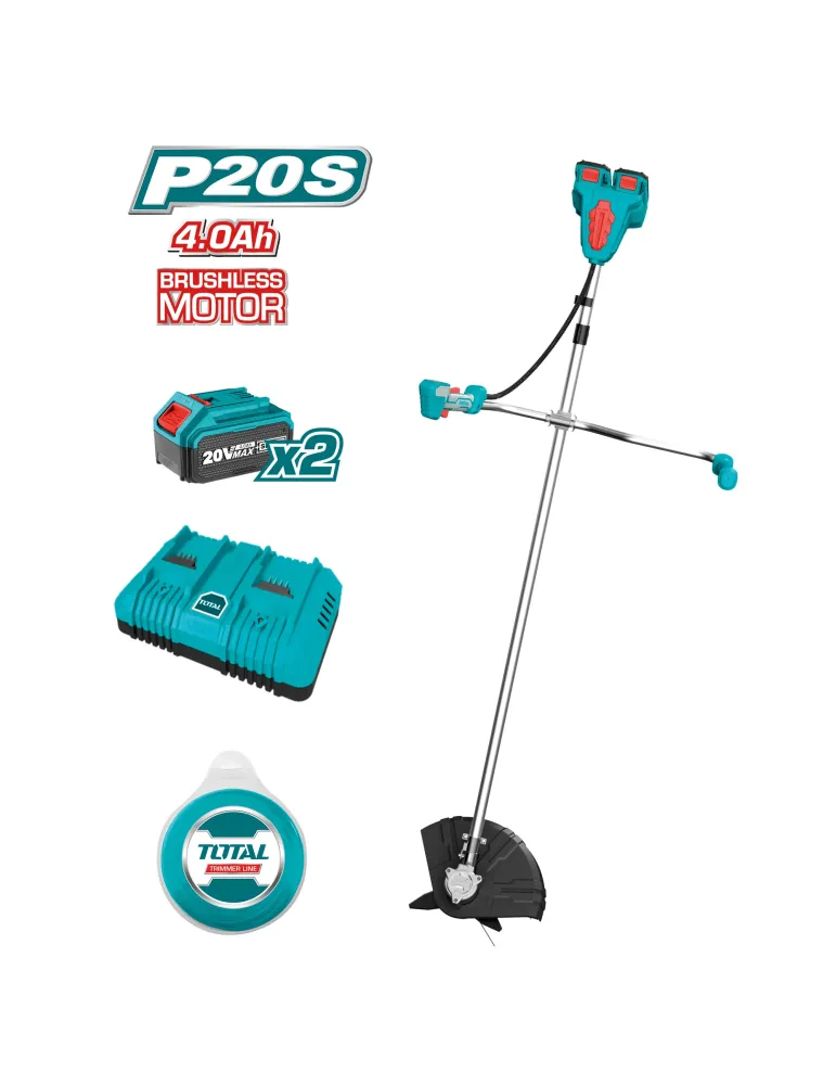 Desbrozadora Brushless a batería TSTLI202521 - 40 V
