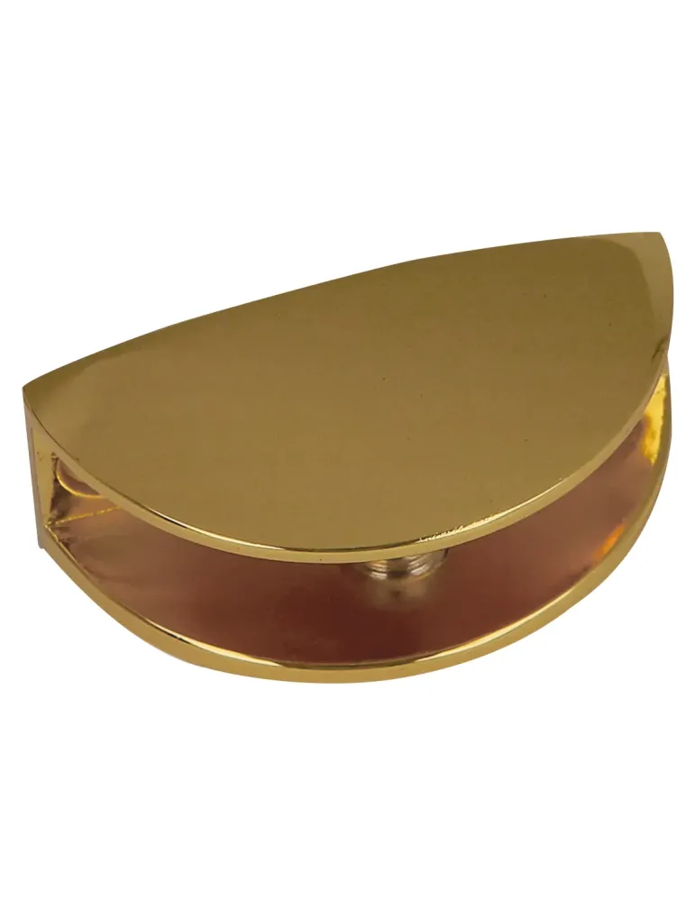 Soporte baldas 311 - 25 x 50 mm - Zamak - Oro