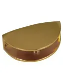 Soporte baldas 311 - 25 x 50 mm - Zamak - Oro