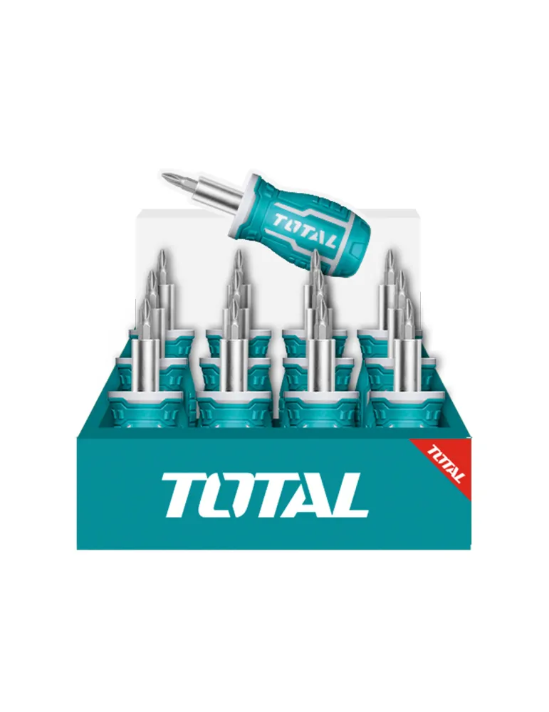 Destornillador con 7 puntas intercambiables TACSDS0706