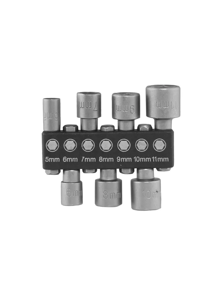 Destornillador con juego de puntas y vasos TACSD30246 - 24 Piezas - Cromo vanadio (Cr-V)