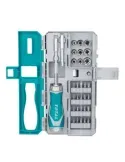 Destornillador con juego de puntas y vasos TACSD30336 - 33 Piezas