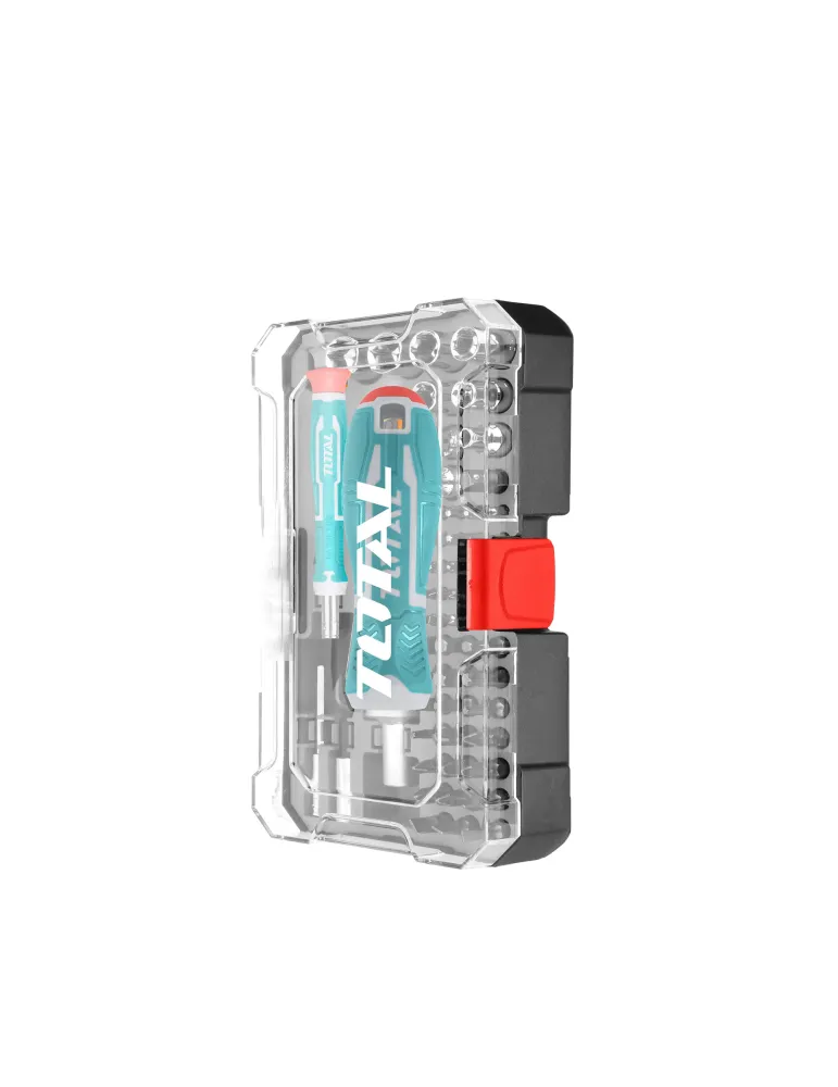 Destornillador con juego de puntas y vasos TACSD30556 - 55 Piezas