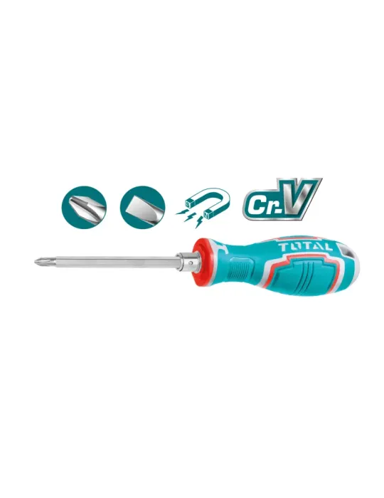 Destornillador con varilla intercambiable THT250226 - 135 mm