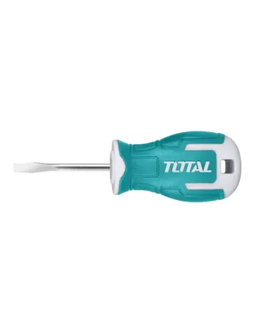 Destornillador corto punta plana THT266038 - SL6,5 x 38 mm - Acero