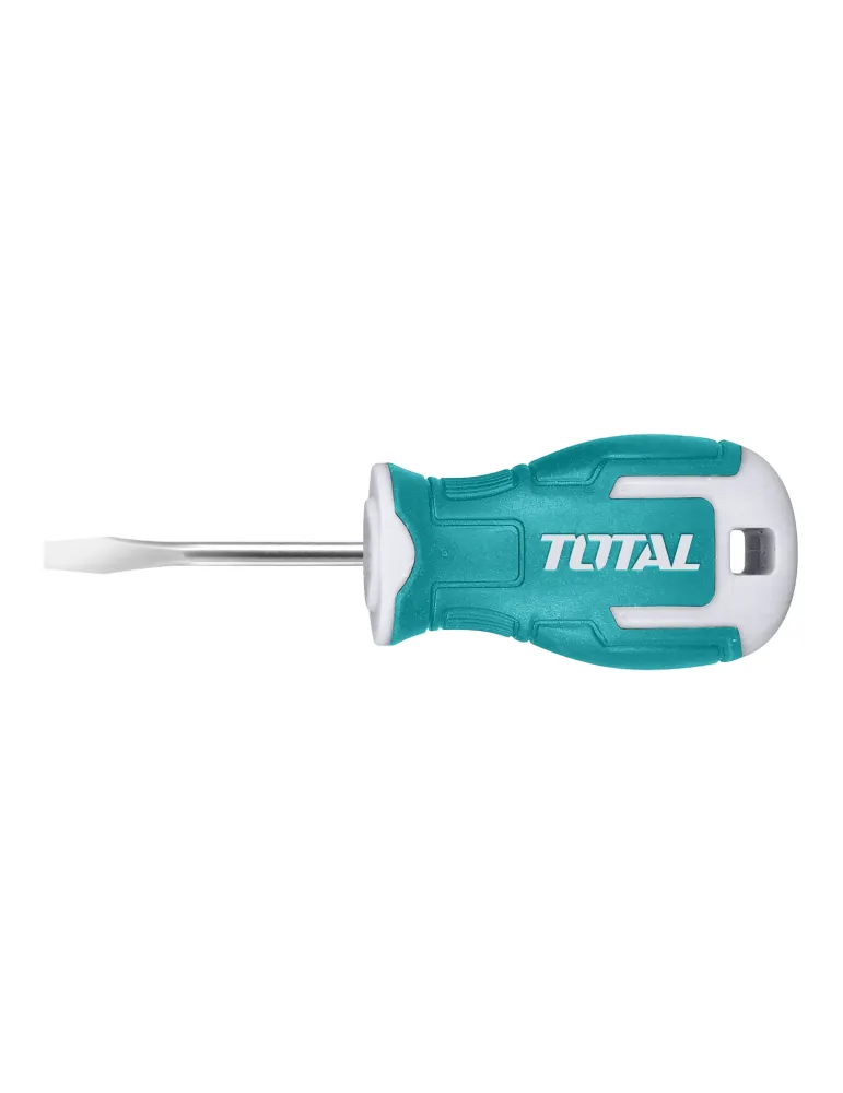 Destornillador corto punta plana THT266038 - SL6,5 x 38 mm - Acero