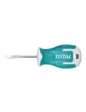 Destornillador corto punta plana THT266038 - SL6,5 x 38 mm - Acero